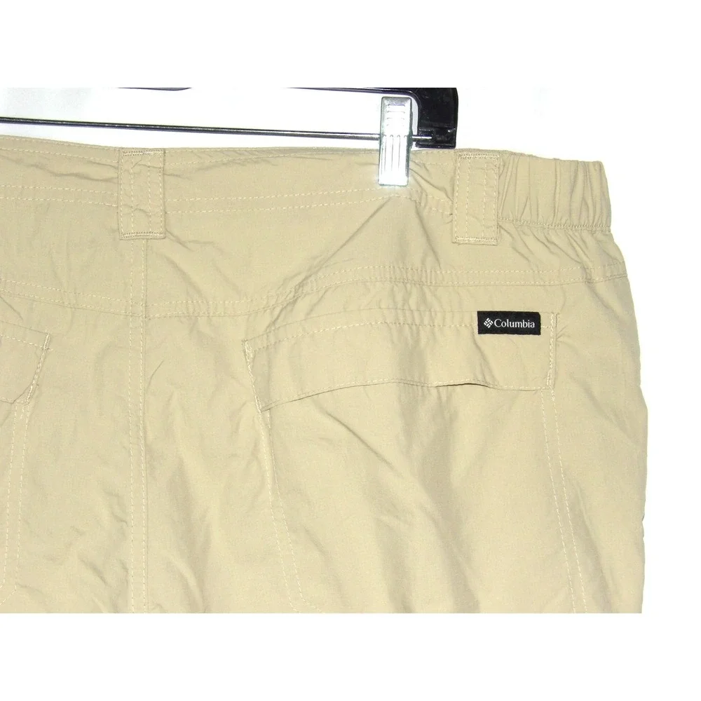 Columbia 100% Nylon Convertible Zipper Pockets Hiking Trail Pants Men's‎ 42 X 32
